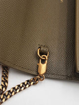 Yves Saint Laurent Cassandra Crossbody Wallet With Chain Eb0326crxsa