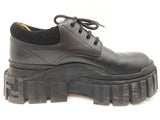 Fendi Black Leather Platform Boots Size 10 Mens Do0425wxzde