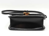 Burberry Mini Tb Crossbody In Black Monogram Quilted Lambskin Fw0326oxzdu