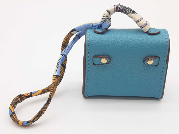 Blue Doll Mini Bag Charm Do0725cde