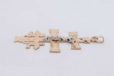14k Yellow Gold Crucifix Pendant 3.5 Grams Eb0826lersa