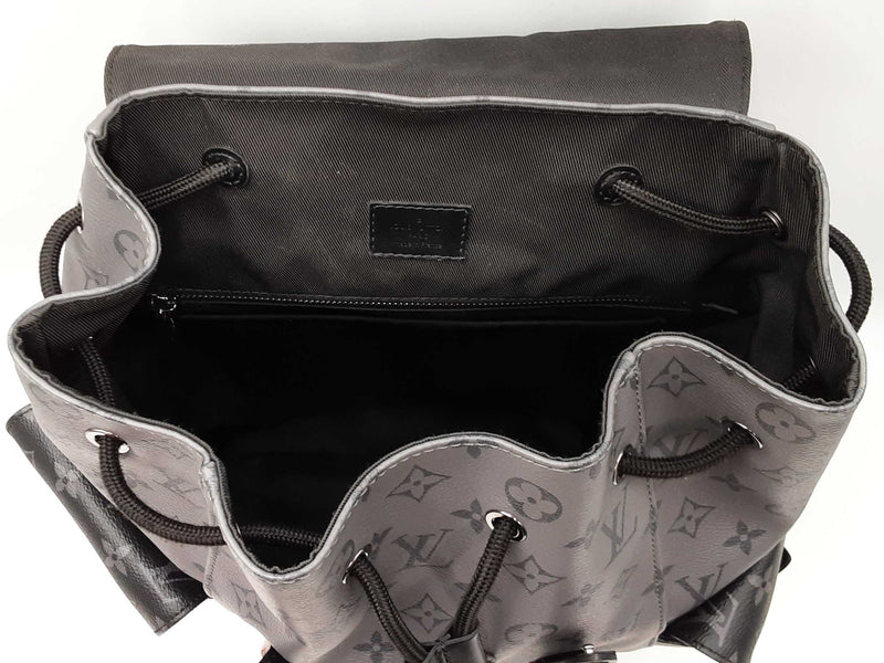 Louis Vuitton Christopher Mm Backpack In Monogram Eclipse Canvas Fw1025lwrxdu