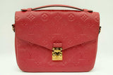 Louis Vuitton Monogram Empreinte Metis In Red Leather Eb0724rxzdu