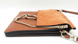 Chloe Faye Medium Shoulder Bag Tobacco Calfskin Leather Sd0526lzxdu