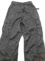 Versace Black La Greca Nylon Cargo Pants Size Italian 44 Do0226orxde