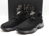 Phillipp Plein Runner Hyper Shock Black Shoes Size 46 Aa0626czsa