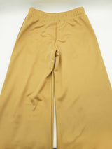 Fendi Ff Gold Brown Wide Leg Snap Sides Track Pants Size 42 Do0326lrxde