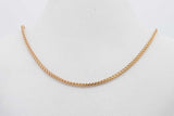 14k Yellow Gold Chain Necklace 3.9 Grams 16 Inch Eb0926opxsa