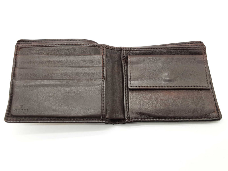 Gucci 146223 Black Gg Guccissima Leather Bifold Wallet Do0825orde