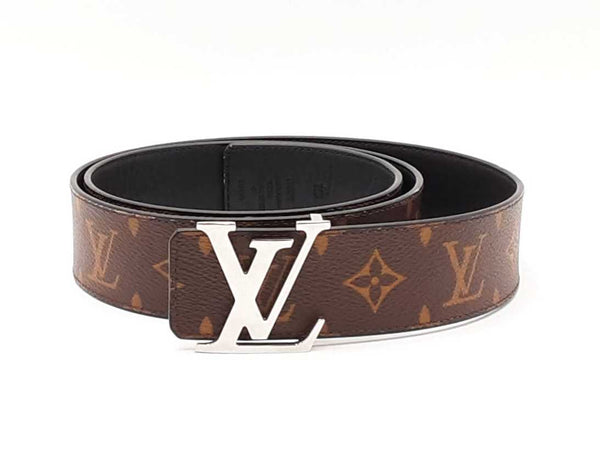 Louis Vuitton Initiales Buckle & Monogram Macassar Reversible Belt Fw00725oxzdu