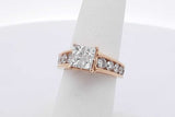 1.36cttw Diamond Ring In 14k Yellow Gold 7.3 Grams Size 6 Eb0526cxzsa
