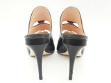 Fendi Flowerland Leather Studded Mules Size 40 Fwlrxde