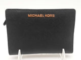 Michael Kors Jet Set Travel Black Saffiano Passport Sd0925lrsa