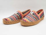 Missoni M Logo Embroidered Espadrilles Size 44 Eu Sd0426lezde