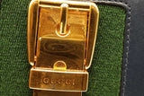 Gucci Sylvie Zip Around Blue Leather Wallet Eb0726oxzde
