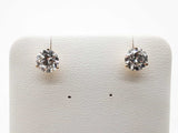 2.3 Cttw Lab Grown Diamonds 14k Yellow Gold 1.2g Stud Earrings Do0826poxde