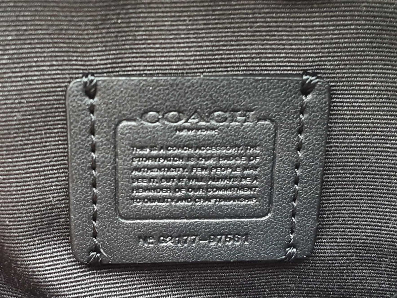 Coach Mini Serena Crossbody Bag In Black Pebble Leather Fw0725wzdu