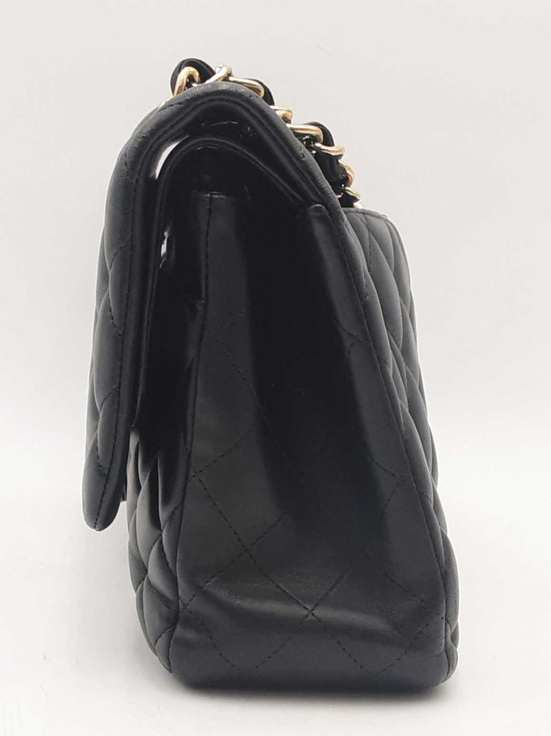 Chanel Lambskin Jumbo Double Flap Black Shoulder Bag Sd0825wwzxsa