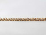 1.96 Cttw Diamond S-link Tennis Bracelet In 14k Gold 9.8g 7 Inch Fw0426rrzdu