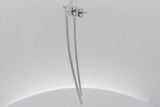 Tiffany & Co. Diamond 18k White Gold T Bar Stud Earrings 4.8 Grams Eb06226cxzsa