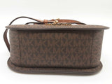 Michael Kors Emilia Brown Signature Crossbody Bag Do0425wrde