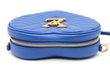 Louis Vuitton New Wave Heart Quilted Blue Leather Bag Eb0826llxzsa
