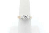 0.8cttw Diamond Ring In 14k Yellow Gold 5.2 Grams Size 5.75 Eb1026lxxzsa