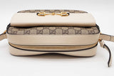 Gucci Horsebit 1955 Gg Monogram Canvas & Leather Crossbody Bag Eb0926cxzde