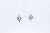 Diamond Stud Earrings In 14k White Gold 2.1 Grams Eb1224lwldu