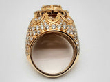 Approx 10.34 Ctw Diamonds 10k Yg 11.2g Ring Size 6.5 Do0724lpxzde