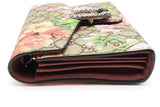 Gucci Dionysus Gg Blooms Supreme Monogram Canvas Wallet With Chain Eb0826pxzsa