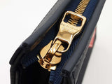 Louis Vuitton X Nigo Pochette Voyage Mm In Monogram Drip Leather Fw0226ixzdu