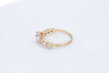 Approx. 1.15ctw Round Diamond Ring In 14k Yellow Gold 2.9g Size 7 Eb0724pxzdu