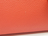 Hermes Birkin 30 Rouge Tomato Red Togo Gold Hardware Handbag Do0923lprxzde