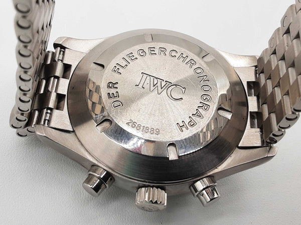 Iwc 39 Pilot Chronograph Steel Automatic Watch Do0425lcrxde
