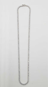 16.15 Cttw Lab-grown Diamond & 14k Gold Tennis Necklace 20.4g 20 In Fw0725werzdu