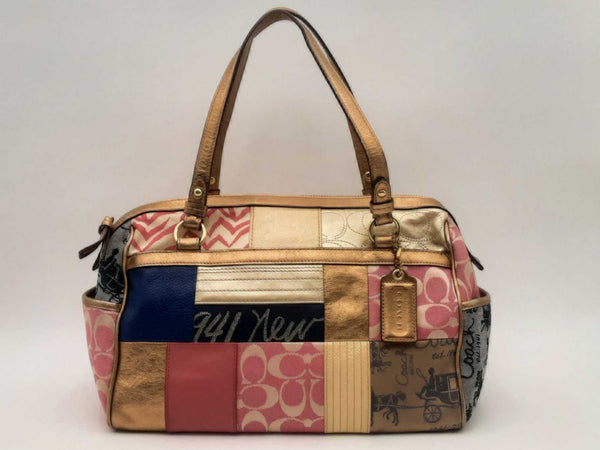 Coach Patchwork Handbag Aa0725izsa