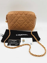 Chanel Quilted Caviar Camera Crossbody Bag Eb1024lexzdu