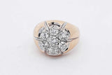 1.75cttw Diamond 14k Yellow Gold Ring 17.2 Grams Size 8.75 Eb0626osxzsa