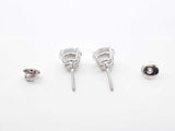 5.06 Cttw Lab-grown Diamond Stud Earrings In 14k Gold & Igi Cert2.4g Fw0326scrdu