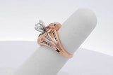 0.94cttw Diamond Ring In 14k Yellow Gold 4.8 Grams Size 5 Eb0726rxzsa