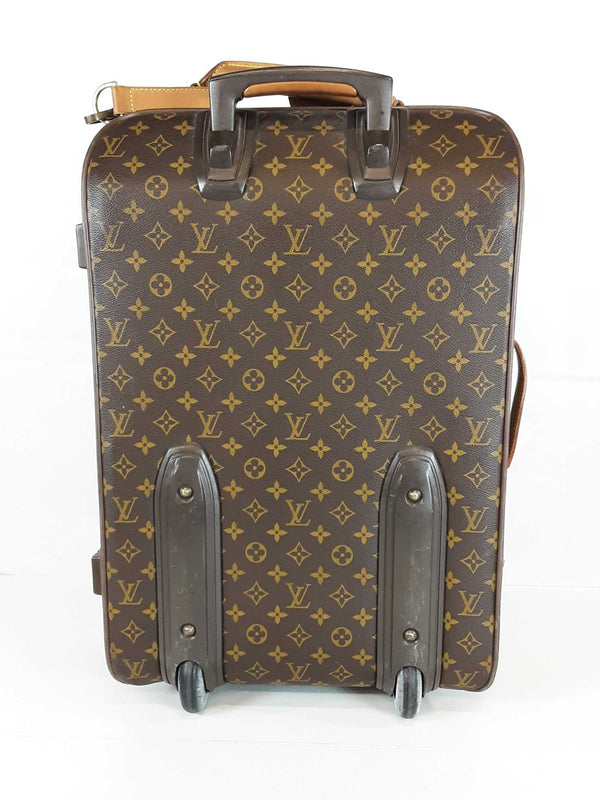 Louis Vuitton Monogram Pegase 55 Rolling Suitcase Sd1025rrzde