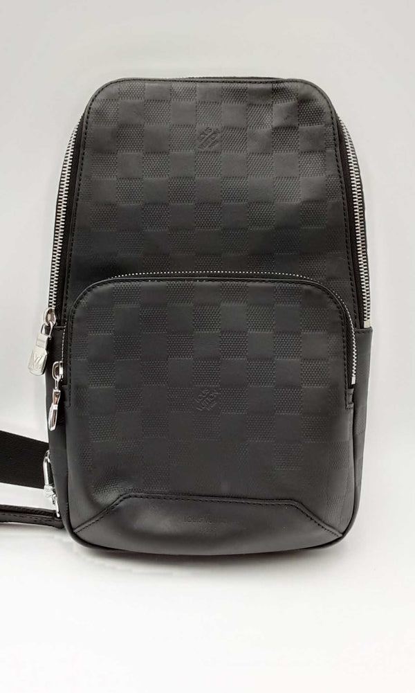 Louis Vuitton Damier Infini Avenue Black Sling Bag Ebprxdu 144030007111