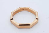 Gucci 18k Yellow Gold Link To Love Ring 5.7 Grams Size 19 Eb0226rrxde
