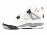 Jordan Retro 4 White Cement White Shoes Size 9.5 Aa0926lzxsa
