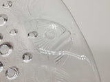 Lalique Roscoff Fish Crystal Glass Bowl Do0325lrxde