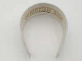 Christian Dior Oblique Headband Gold Aa0826lzxsa