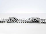 David Yurman X Station 4-strand Box Chain Bracelet In Sterling Silver 49.5 Grams 6.5 Inch Fw0626przdu