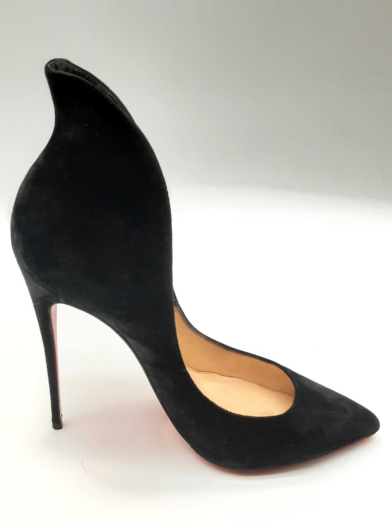 Christian Louboutin Mea Culpa Black Suede Heels Size Eu 39 Do0724lorde