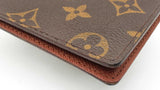 Louis Vuitton Porte Cartes Card Holder In Monogram Coated Canvas Fw1026lzxdu